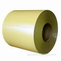 Color coated steel coil for making writing board